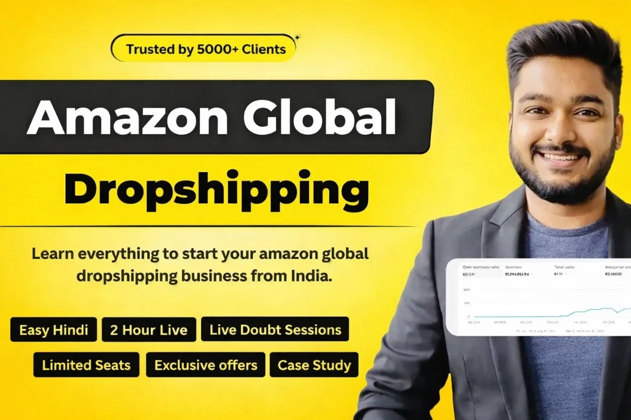 A Complete Guide To Start Amazon Global Dropshipping in India.